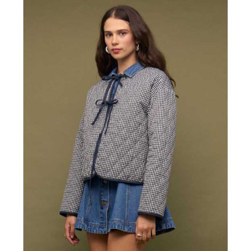 MINKPINK Joe Reversible Quilted Jacket image number 1